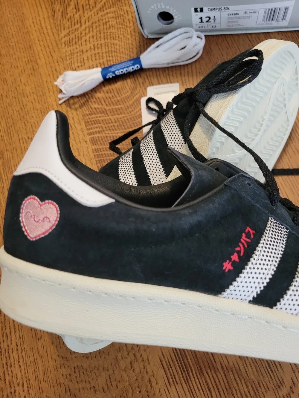Adidas Originals Tokyo Manga Campus 80s - Black, white, pink, red